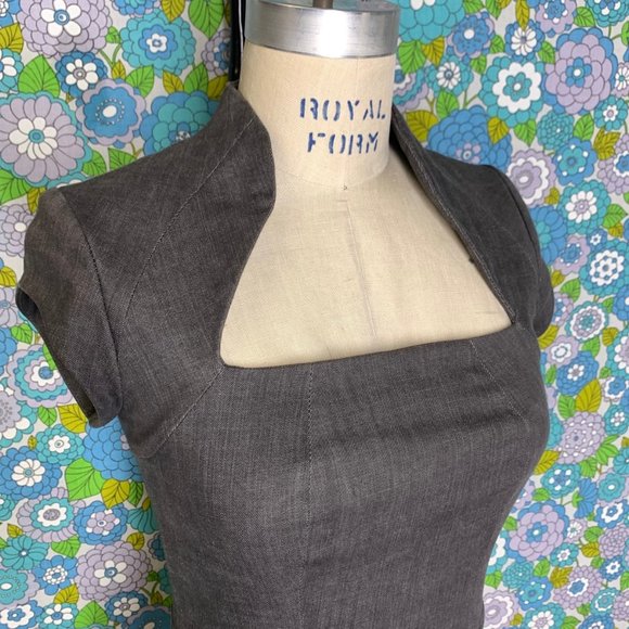 Bodybag By Jude Montreal Grey Mini Dress Size XS (Size 2) - Picture 5 of 7